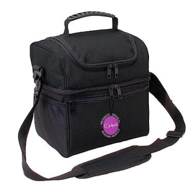 Imagem de Bolsa T�rmica Dupla 16 Litros Xangai TopGet (Preto)