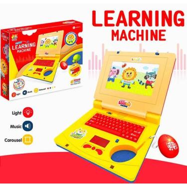 Imagem de Laptop De Brinquedo Notebook Educativo Infantil Som E Luzes - Fun Game