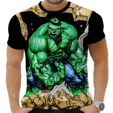 Imagem de Camiseta Camisa Personalizada Herois Hulk 21_X000d_ - Zahir Store