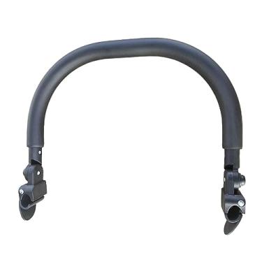 Imagem de MERIGLARE Apoio de braço para carrinho de bebê Barras frontais protetoras universal destacável Barra de segurança para carrinho de bebê Alça para carrinho de, EVA brilhante