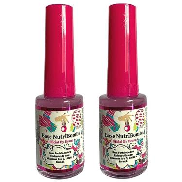 Imagem de Base Fortalecedora Nutribomba - Fortalecimento Unhas Fracas e Quebradiças - Tratamento Crescimento Rápido Manicure Pedicure