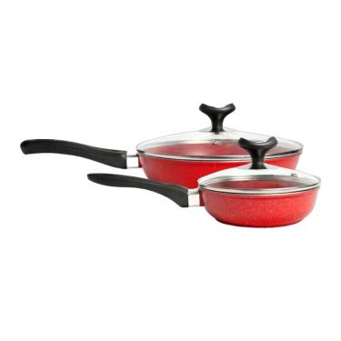 Imagem de Jogo de Frigideiras Rubi Antiaderente Javali CB 16 e 24cm