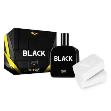 Imagem de Kit Everlast Black (1 Deo Colônia 100ml + 2 Sabonetes Em Barra 80G)