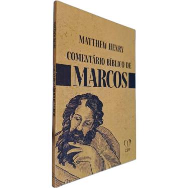 Imagem de Livro Físico Comentário Bíblico de Marcos Matthew Henry