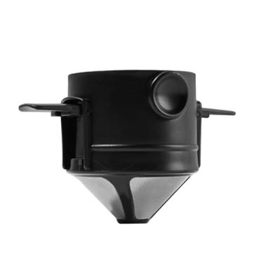 Imagem de Funil de filtro de café reutilizável para derramar sobre o coador de café, filtro de café dobrável para casa, escritório