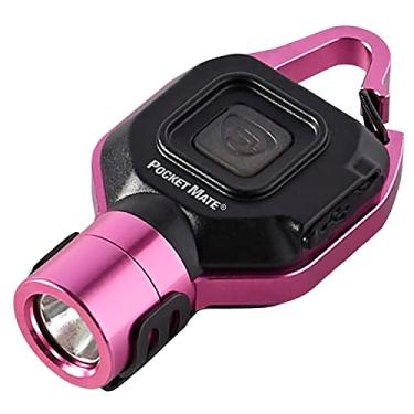 Imagem de Streamlight 73303 325 Lumen Pocket Mate chaveiro/lanterna recarregável USB com clipe, rosa