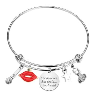 Imagem de MYOSPARK Chicago Musical Inspirados Presentes Chicago Pulseira Musical Chicago Mercadoria Musical Broadway Teatro Musical Presente para Fãs (Musical Ccg Br), adjustable, Aço inoxidável, aço inoxidável