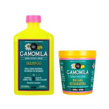 Imagem de Kit Lola  Cosmetics Camomila -  Shampoo 250ml E Máscara 230G - Lola Co