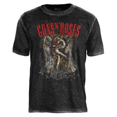 Imagem de Camiseta Especial Guns N' Roses Sketched Cherub - Stamp