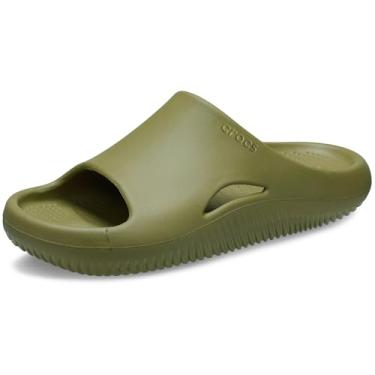 Imagem de Crocs Slides, unissex adulto Mellow Recovery, Aloe, 10 mulheres/8 homens