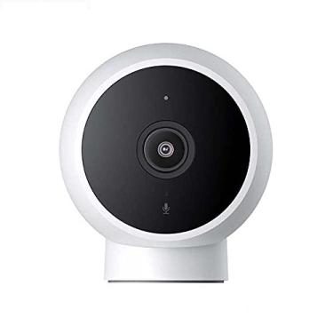 Imagem de Câmera de segurança sem fio IP câmera IP inteligente 2K 1296P WiFi visão noturna áudio bidirecional IA detecção humana webcam câmera de vídeo monitor de segurança para bebês câmera interna doméstica