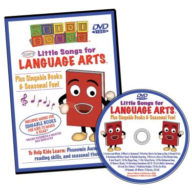 Imagem de Little Songs for Language Arts DVD