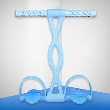 Imagem de Corda de tensão, faixa de tensão, cordas de pilates, equipamento de exercício para sentar, exercitador de pernas, faixas de resistência com alças, faixas de exercício, equipamento de exercício para