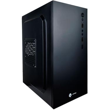 Imagem de Gabinete Office Hayom, USB 2.0, Micro-ATX, Mini-ITX, Preto - GB1750