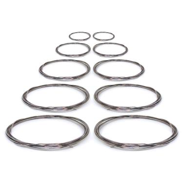 Imagem de Kit 10 Arames Manopla Inox 304 Fixação Motocross Trilha Enduro