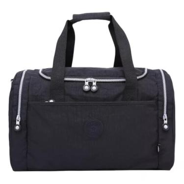 Imagem de Bolsa Mala Grande Feminina para Academia e Viagem de M?o e ombro (1, preto)