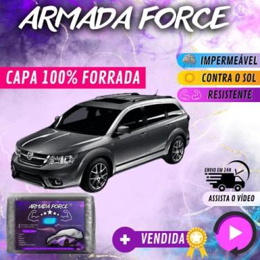 Imagem de Capa Cobrir Carro FREEMONT 100% Forrada Armada Force 100% Impermeável 