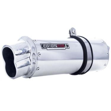 Imagem de Escape / Ponteira Coyote RS5 Boca 8 Alumínio Oval - MT-03 ano 2016 em 