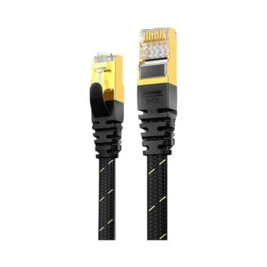 Imagem de Cabo Ethernet Cat7 Plano Ampcom Sftp Rj45 Cabo De Rede Para Roteador M