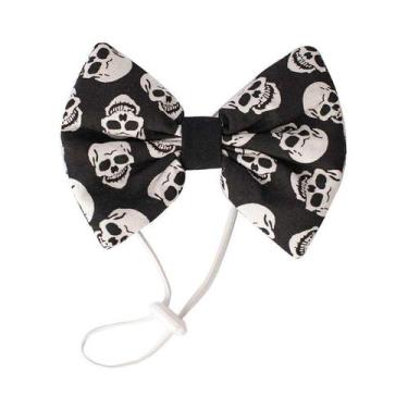 Imagem de Gravata Borboleta Modernpet Caveira para Cães