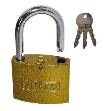 Imagem de Cadeado pequeno 40mm SM-40 chave tri prevenção antifurto para armario 