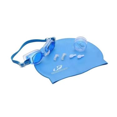Imagem de Kit De Natação Infantil F. Scherer Set Hammerhead, Azul