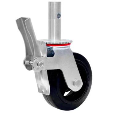 Imagem de Rodízio Simples com Freio para Andaime - JST