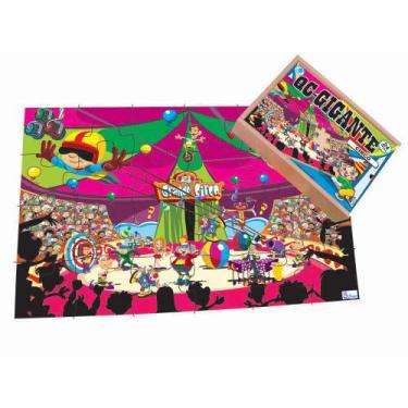 Imagem de Quebra-Cabeça Infantil Gigante Circo - 96 peças - Simque