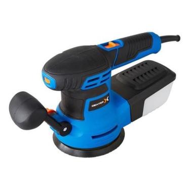 Imagem de Lixadeira Profissional Roto Orbital 125Mm 350W 220V - Azul - Dexter