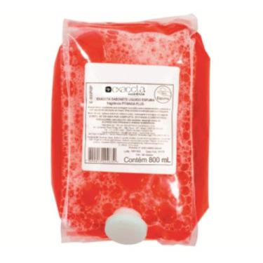 Imagem de Sabonete Liquido Espuma Pitanga Plus Eco 800ml linha Exaccta Plus e li