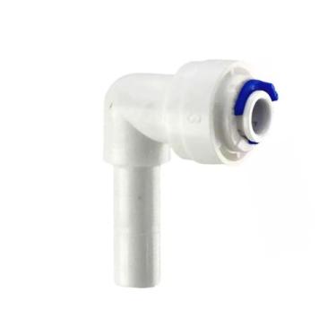 Imagem de União Cotovelo Com Haste 1/4" Conector Em L Com Pino - BR Fish