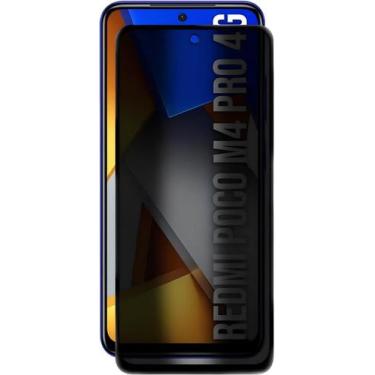 Imagem de Película 3D Privacidade Anti Espionagem Para Poco M4 Pro 5G Tela de 6,