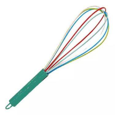 Imagem de Batedor Ovos Claras Bolos Massas Fuê Fouet Manual - Rodaless