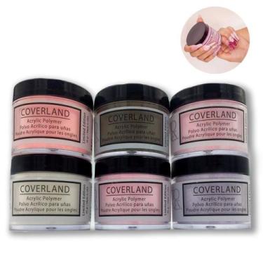 Imagem de Pó Acrilico Para Unhas Tones Coverland Edição Limitada 45g, Fúcsia