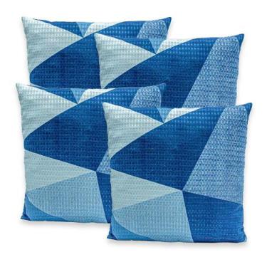 Imagem de Kit 4 Capas de Almofadas Favinho 40x40 C/ Zíper PIQUET Estampadas - Be