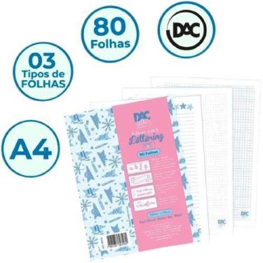 Imagem de Refil 80 Folhas 90g sortidas para fichário universitário DAC