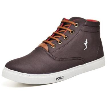 Imagem de Sapatênis Casual Polo Novo Confortavel Urbano Fino Masculino - Polo Bl