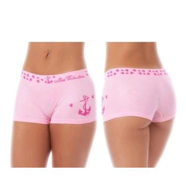 Imagem de 6 Calcinha BOXER FEMININA ADULTO Shortinho G/GG 42 a 46 cueca  boxe mi