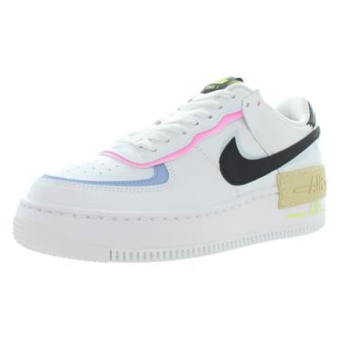 Imagem de NIKE Tênis feminino Air Force 1 Shadow, ouro branco, platina, preto, 42