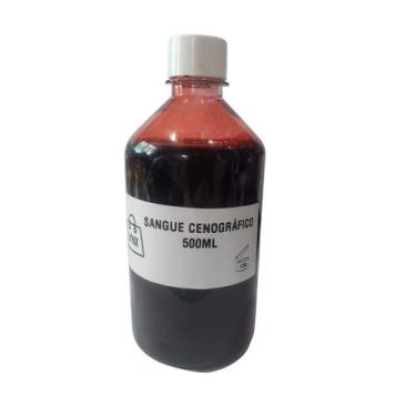 Imagem de Sangue líquido falso cenográfico maquiagem zumbi 500ML - Lynx Produçõe