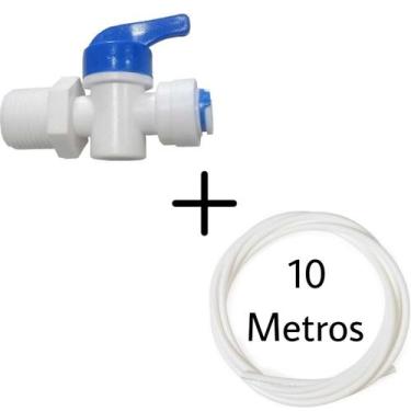 Imagem de Adaptador Conexão Filtro Purificador de Água com Mangueira 10 Metros -