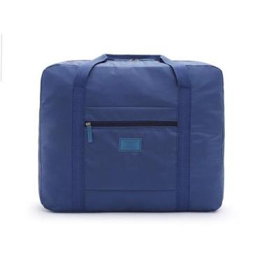 Imagem de Bolsa Mala Para Viagem Dobrável Impermeável Com Grande Capacidade e Al
