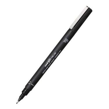 Imagem de Kit 2 Canetas Uni Pin Fine Line Preta 0.7mm Mitsubishi - Uni-Ball