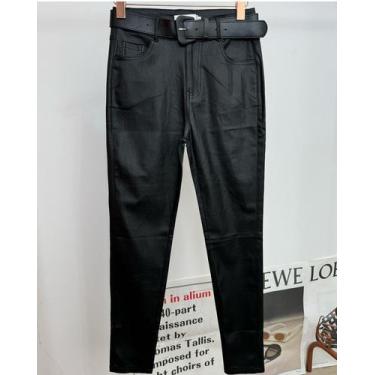 Imagem de Calça Moda Feminina De Resinada/ Tendencia de Inverno  - Nanda Fashion