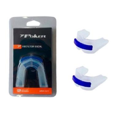 Imagem de Kit 02 Protetor Bucal Duplo Transparente Boxe Muay Thai Poker, Incolor