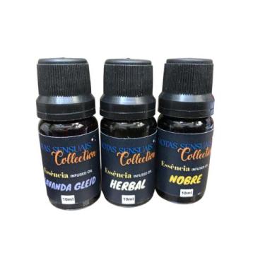 Imagem de Kit com 3 Essências Aromatizantes Notas Sensuais para Difusor de Ambie