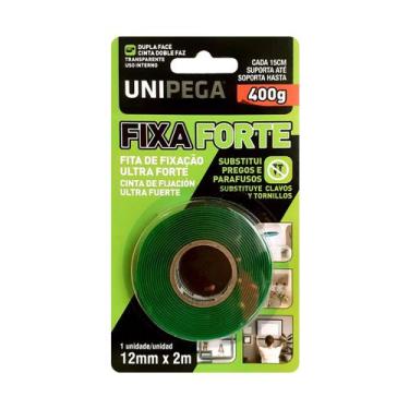 Imagem de Fita Dupla Face 12mm X 2m Fixa Forte Unipega