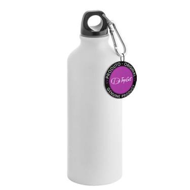 Imagem de Garrafa Squeeze Sport Matte 550 ml TopGet, Branco