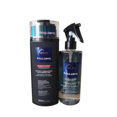 Imagem de Kit Frizz Zero Condicionador 300ml + Leave in 260ml - TRUSS