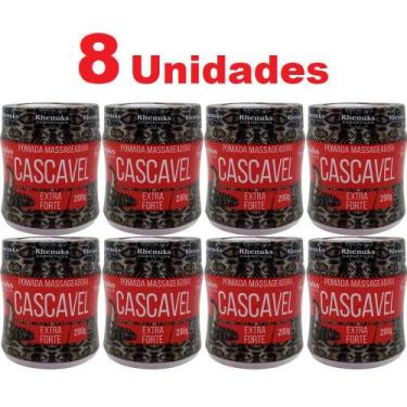 Imagem de Revenda 8 Pomada Massageadora Cascavel Extra Forte P/ Costas - Rhenuks
